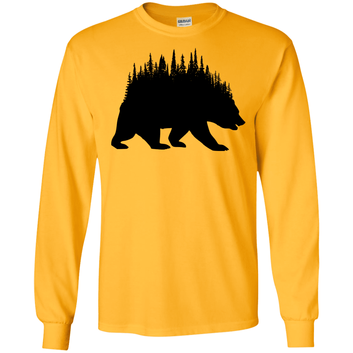 T-Shirts Gold / S Bears Home Men's Long Sleeve T-Shirt