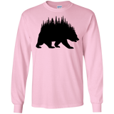 T-Shirts Light Pink / S Bears Home Men's Long Sleeve T-Shirt
