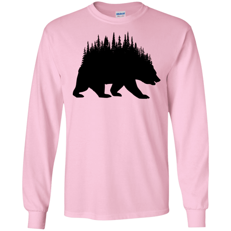 T-Shirts Light Pink / S Bears Home Men's Long Sleeve T-Shirt