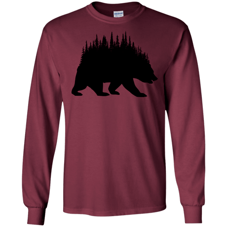 T-Shirts Maroon / S Bears Home Men's Long Sleeve T-Shirt