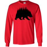 T-Shirts Red / S Bears Home Men's Long Sleeve T-Shirt