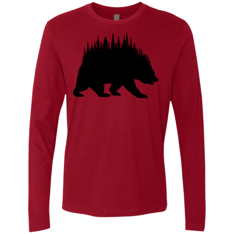 T-Shirts Cardinal / S Bears Home Men's Premium Long Sleeve