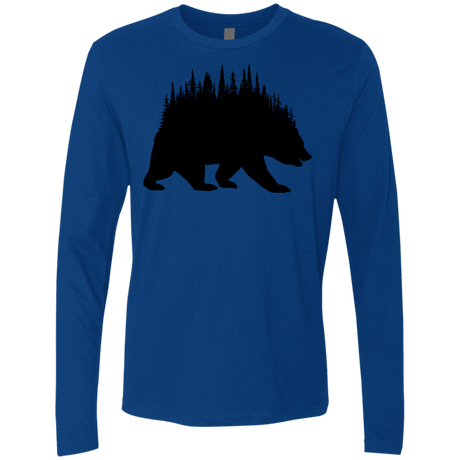 T-Shirts Royal / S Bears Home Men's Premium Long Sleeve