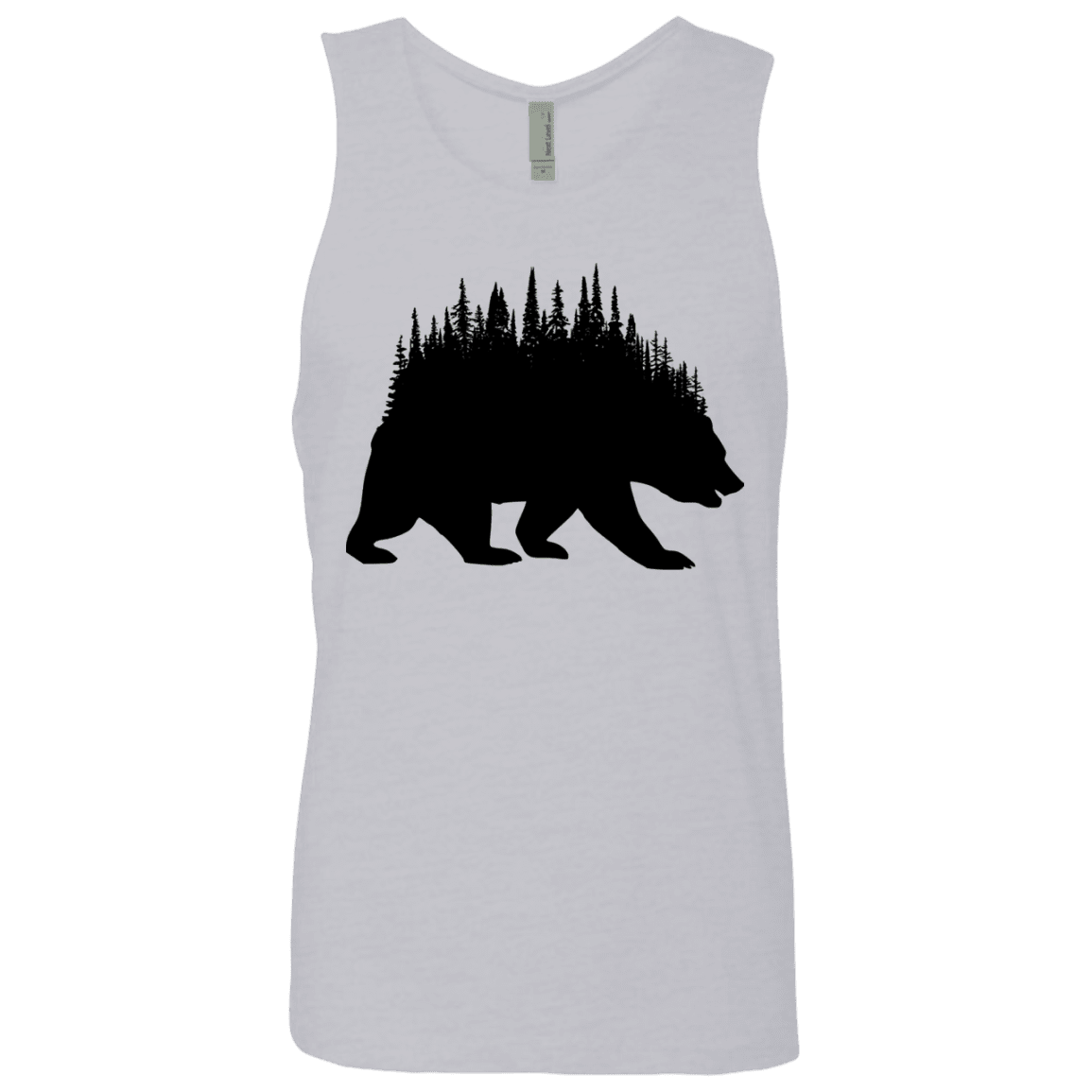 T-Shirts Heather Grey / S Bears Home Men's Premium Tank Top