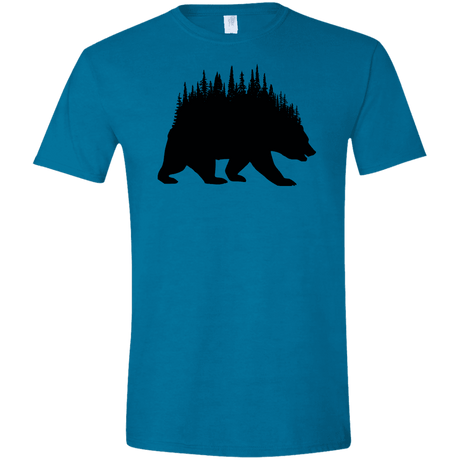 T-Shirts Antique Sapphire / S Bears Home Men's Semi-Fitted Softstyle