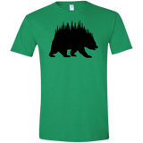 T-Shirts Heather Irish Green / S Bears Home Men's Semi-Fitted Softstyle