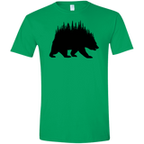T-Shirts Irish Green / S Bears Home Men's Semi-Fitted Softstyle