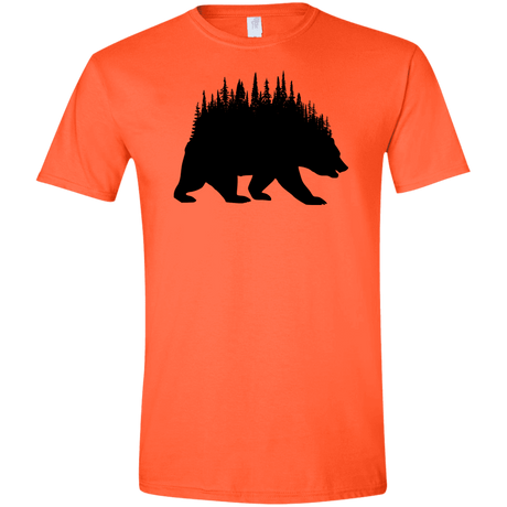 T-Shirts Orange / S Bears Home Men's Semi-Fitted Softstyle