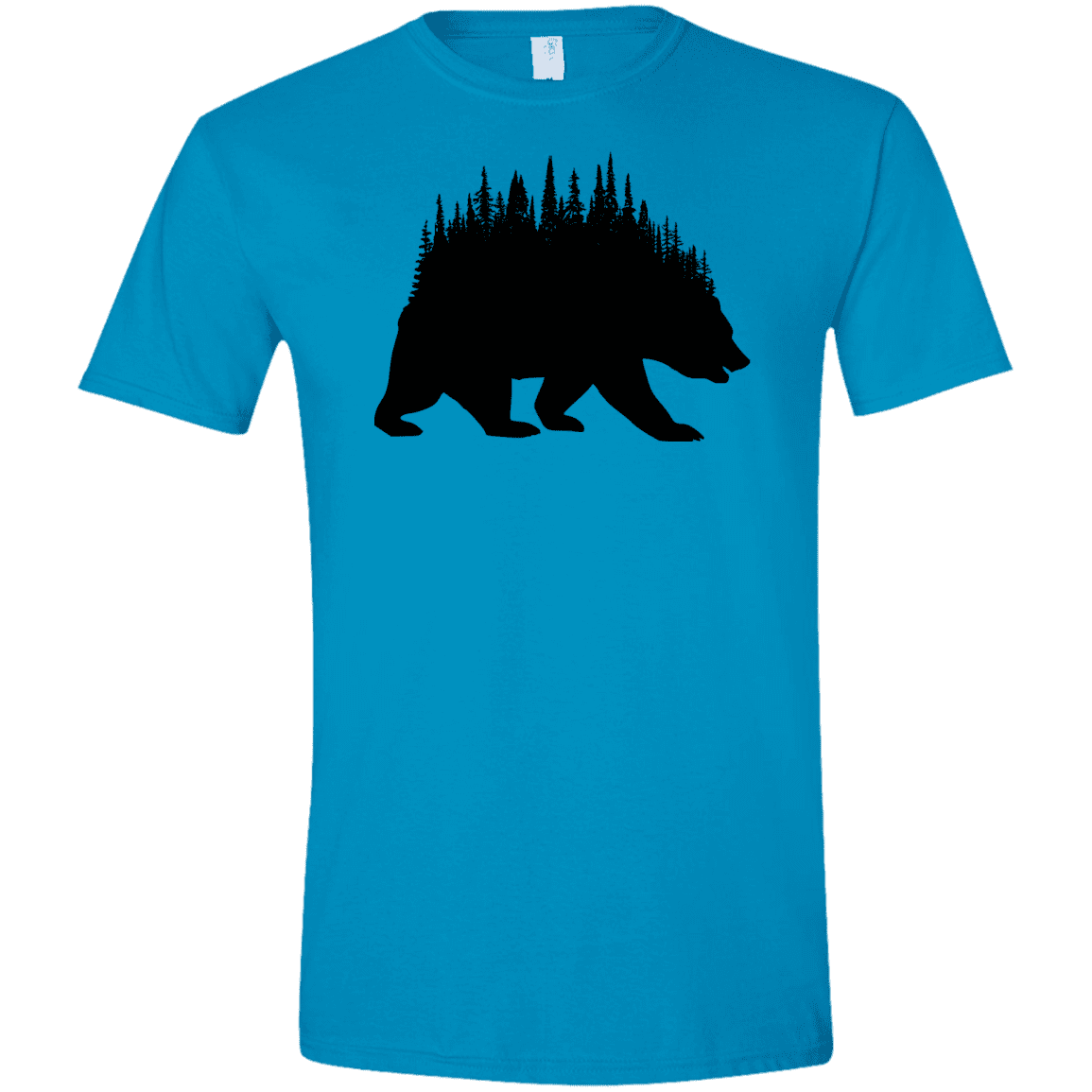 T-Shirts Sapphire / S Bears Home Men's Semi-Fitted Softstyle