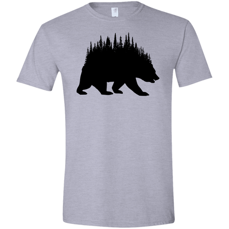 T-Shirts Sport Grey / X-Small Bears Home Men's Semi-Fitted Softstyle