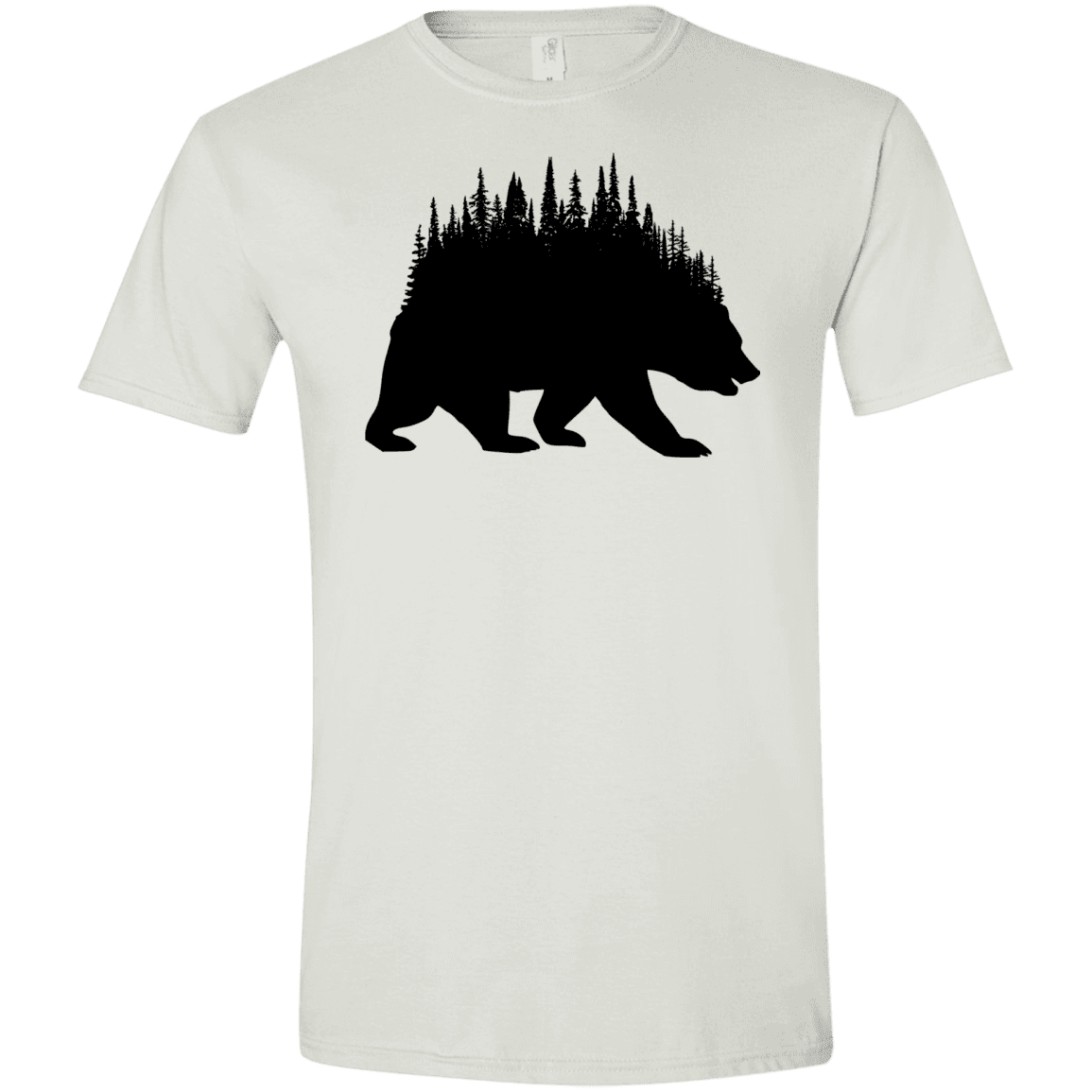T-Shirts White / X-Small Bears Home Men's Semi-Fitted Softstyle