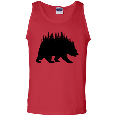 T-Shirts Red / S Bears Home Men's Tank Top