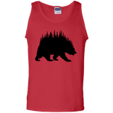 T-Shirts Red / S Bears Home Men's Tank Top