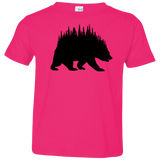 T-Shirts Hot Pink / 2T Bears Home Toddler Premium T-Shirt