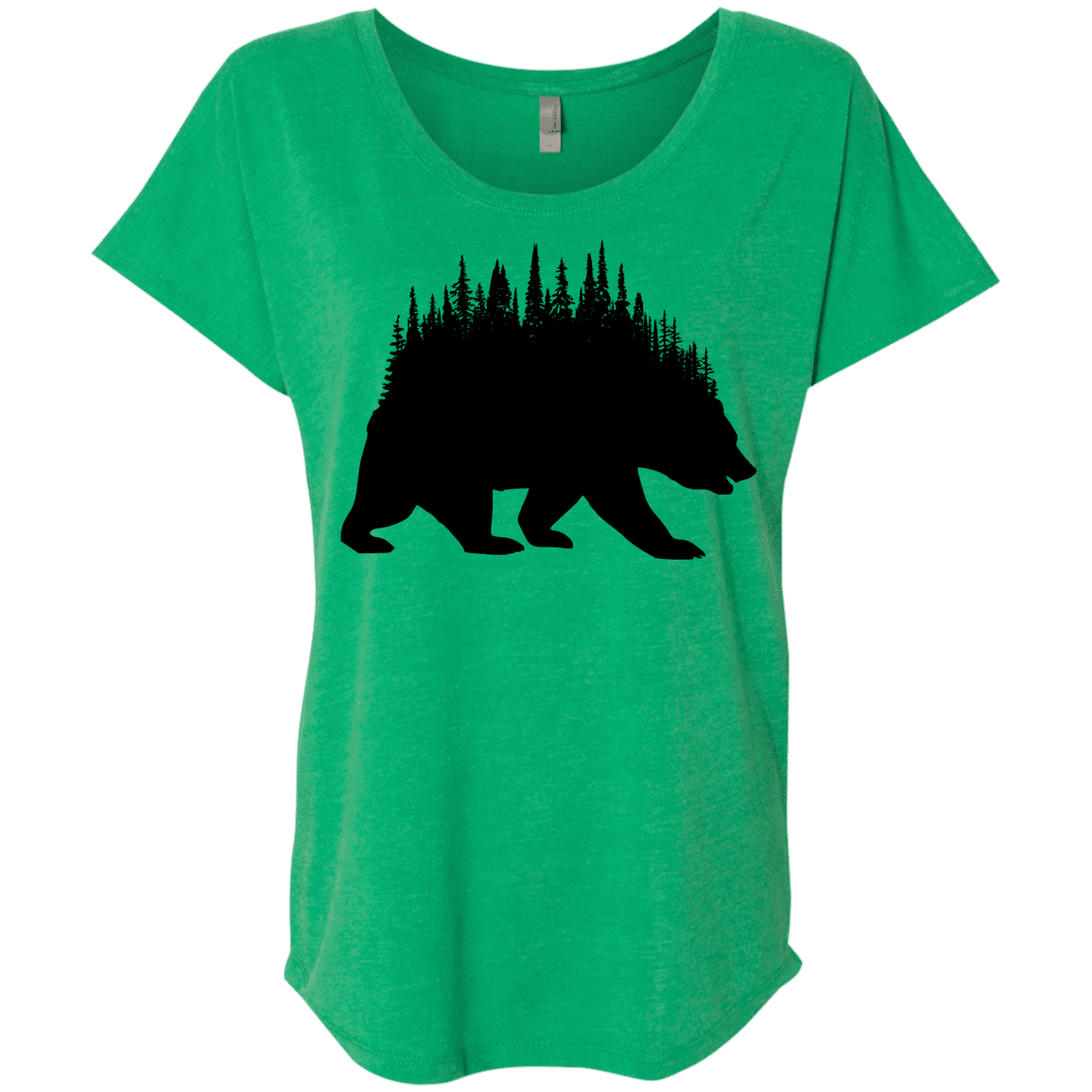 T-Shirts Envy / X-Small Bears Home Triblend Dolman Sleeve