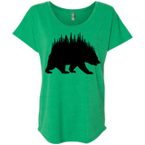 T-Shirts Envy / X-Small Bears Home Triblend Dolman Sleeve