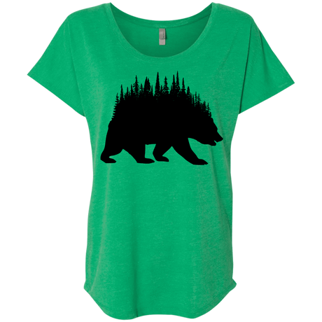 T-Shirts Envy / X-Small Bears Home Triblend Dolman Sleeve