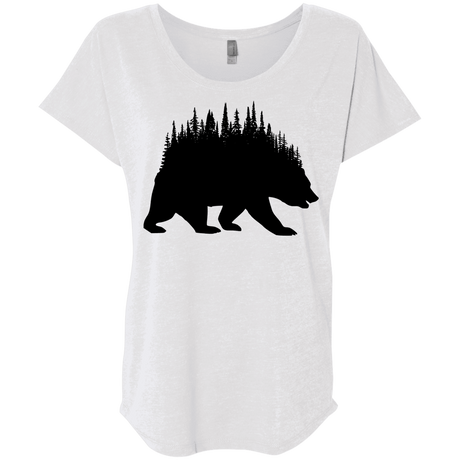 T-Shirts Heather White / X-Small Bears Home Triblend Dolman Sleeve