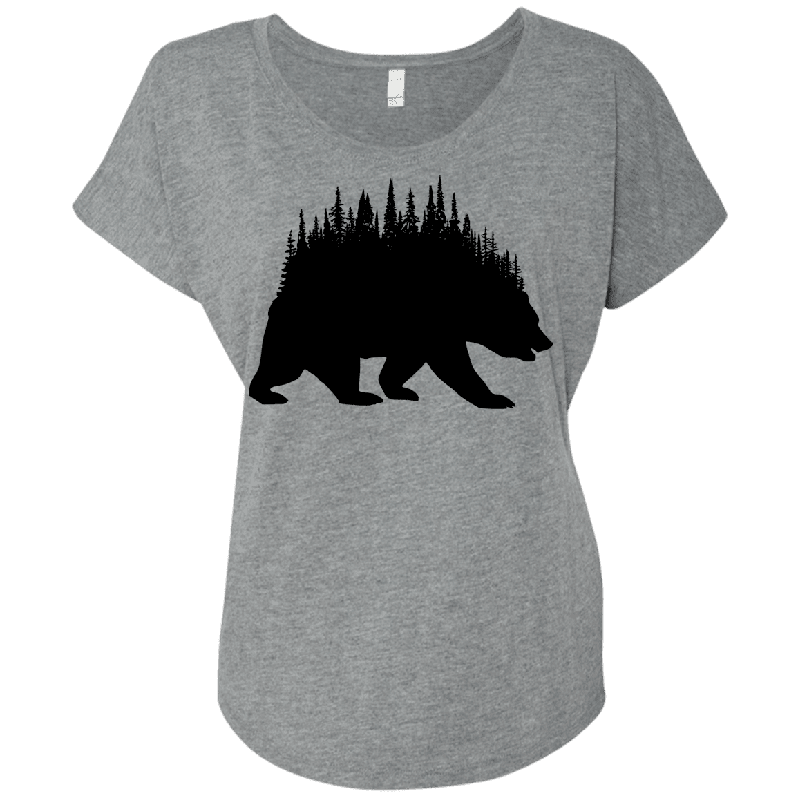 T-Shirts Premium Heather / X-Small Bears Home Triblend Dolman Sleeve