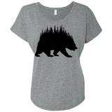 T-Shirts Premium Heather / X-Small Bears Home Triblend Dolman Sleeve