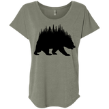 T-Shirts Venetian Grey / X-Small Bears Home Triblend Dolman Sleeve