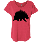 T-Shirts Vintage Red / X-Small Bears Home Triblend Dolman Sleeve