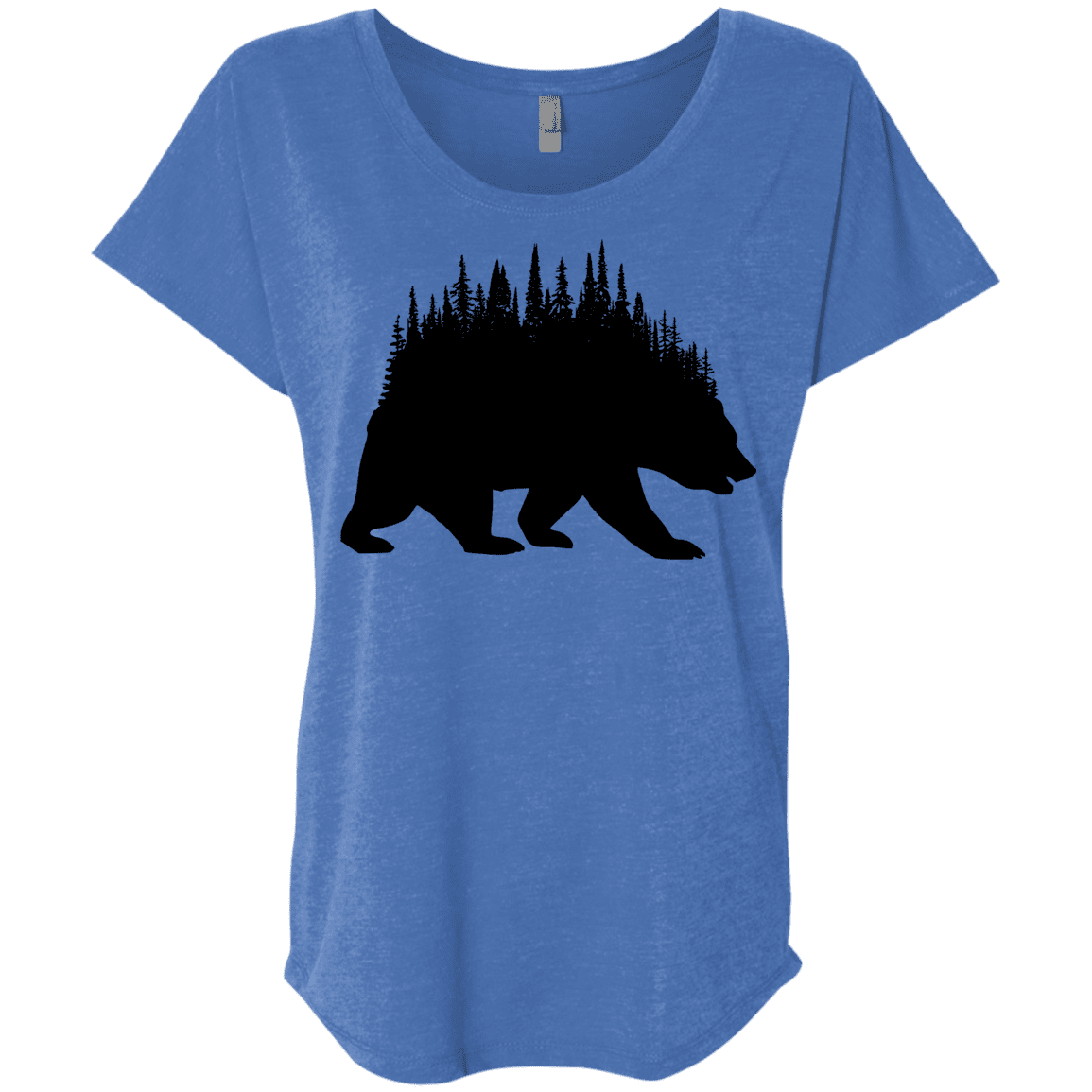 T-Shirts Vintage Royal / X-Small Bears Home Triblend Dolman Sleeve