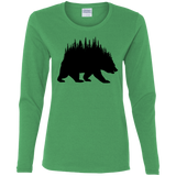 T-Shirts Irish Green / S Bears Home Women's Long Sleeve T-Shirt
