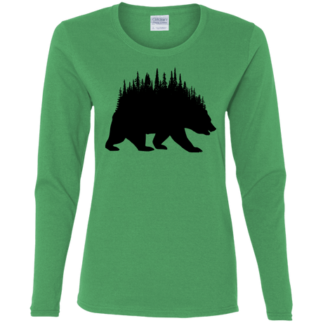 T-Shirts Irish Green / S Bears Home Women's Long Sleeve T-Shirt