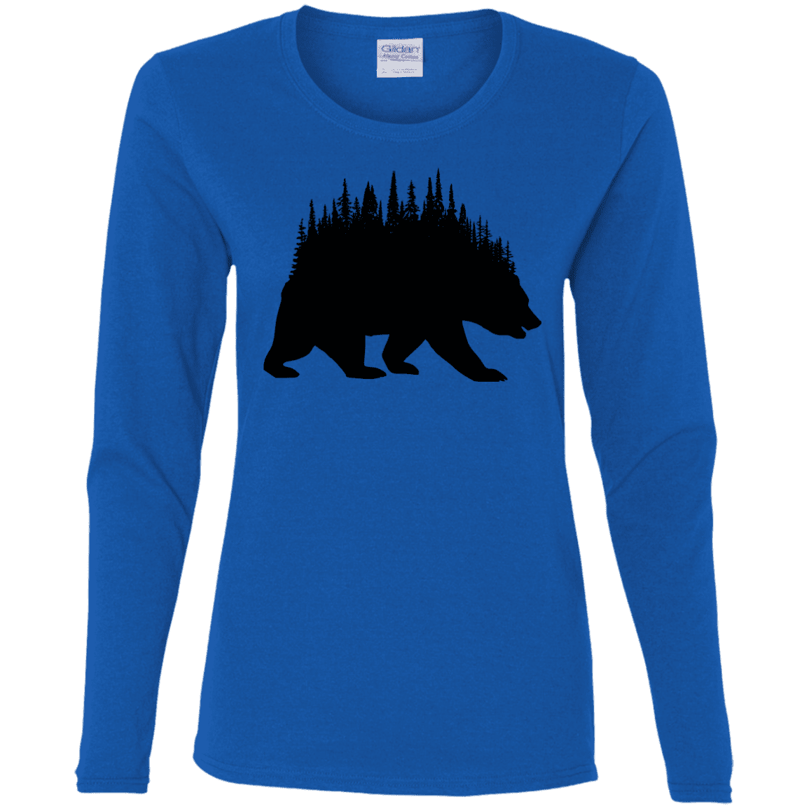 T-Shirts Royal / S Bears Home Women's Long Sleeve T-Shirt