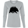T-Shirts Sport Grey / S Bears Home Women's Long Sleeve T-Shirt
