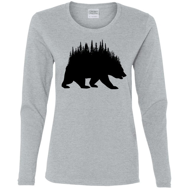 T-Shirts Sport Grey / S Bears Home Women's Long Sleeve T-Shirt