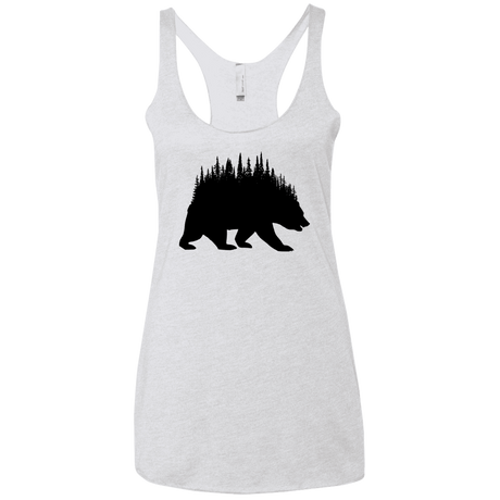 T-Shirts Heather White / X-Small Bears Home Women's Triblend Racerback Tank