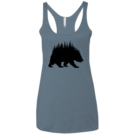 T-Shirts Indigo / X-Small Bears Home Women's Triblend Racerback Tank