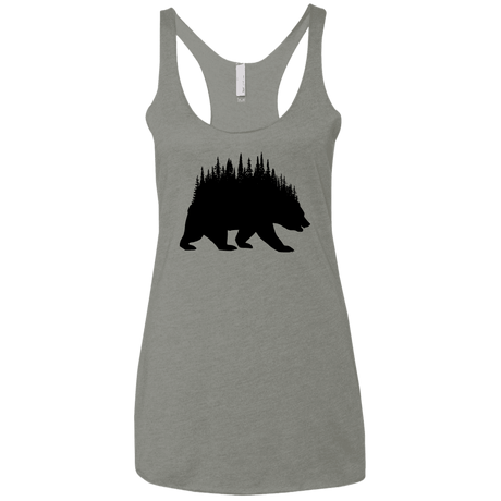 T-Shirts Venetian Grey / X-Small Bears Home Women's Triblend Racerback Tank