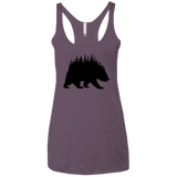 T-Shirts Vintage Purple / X-Small Bears Home Women's Triblend Racerback Tank