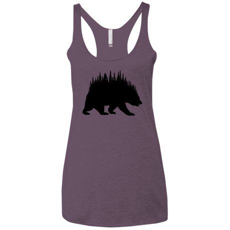 T-Shirts Vintage Purple / X-Small Bears Home Women's Triblend Racerback Tank