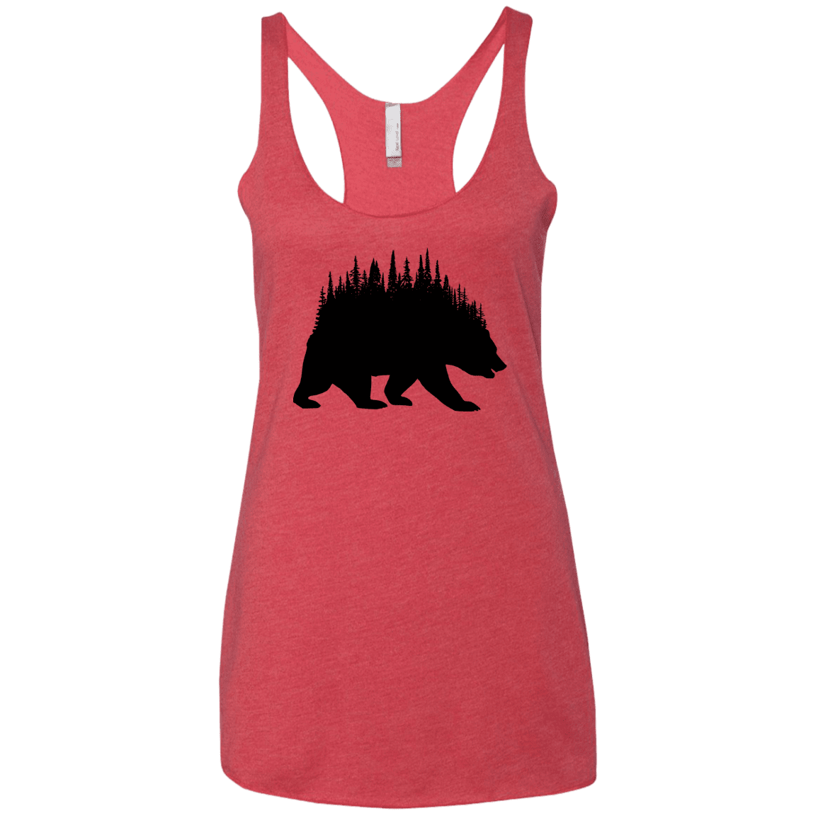 T-Shirts Vintage Red / X-Small Bears Home Women's Triblend Racerback Tank