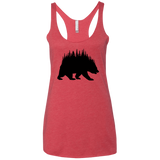 T-Shirts Vintage Red / X-Small Bears Home Women's Triblend Racerback Tank