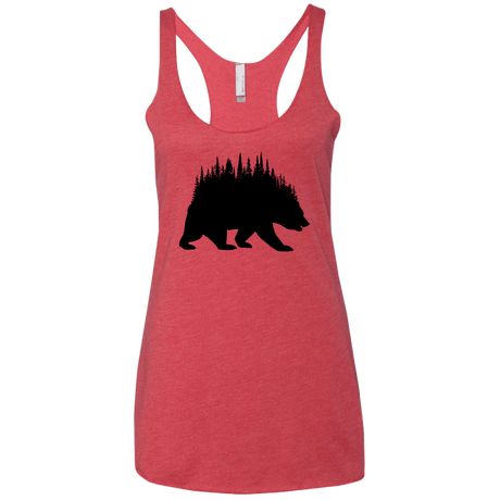 T-Shirts Vintage Red / X-Small Bears Home Women's Triblend Racerback Tank