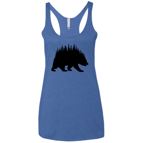 T-Shirts Vintage Royal / X-Small Bears Home Women's Triblend Racerback Tank