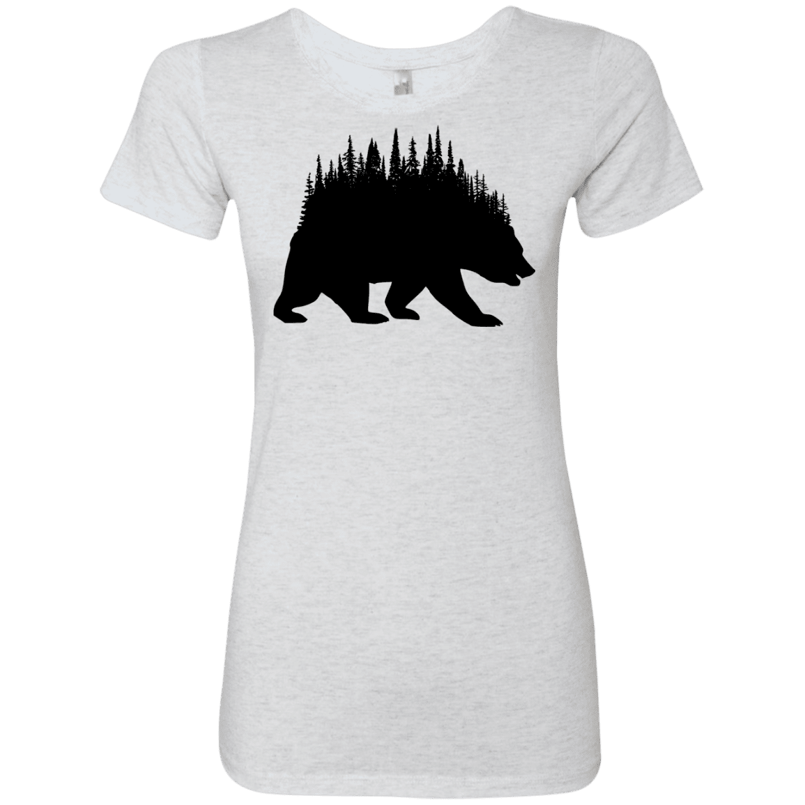 T-Shirts Heather White / S Bears Home Women's Triblend T-Shirt