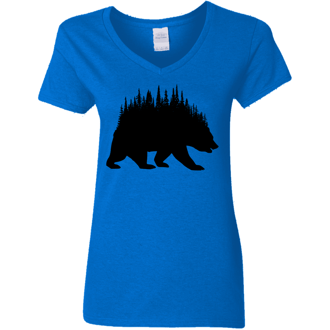 T-Shirts Royal / S Bears Home Women's V-Neck T-Shirt