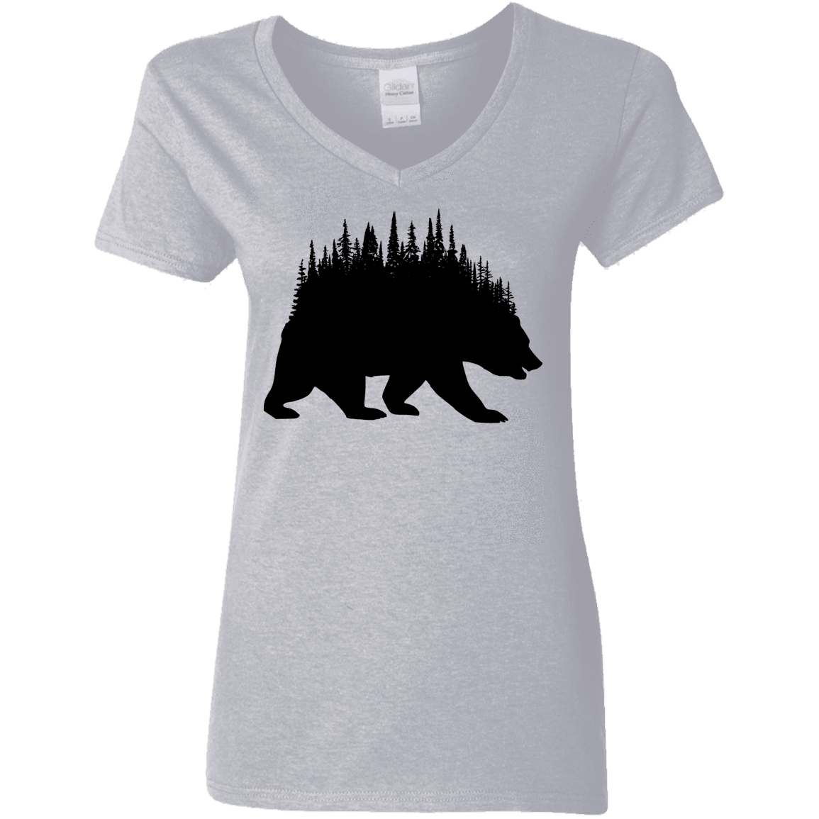 T-Shirts Sport Grey / S Bears Home Women's V-Neck T-Shirt