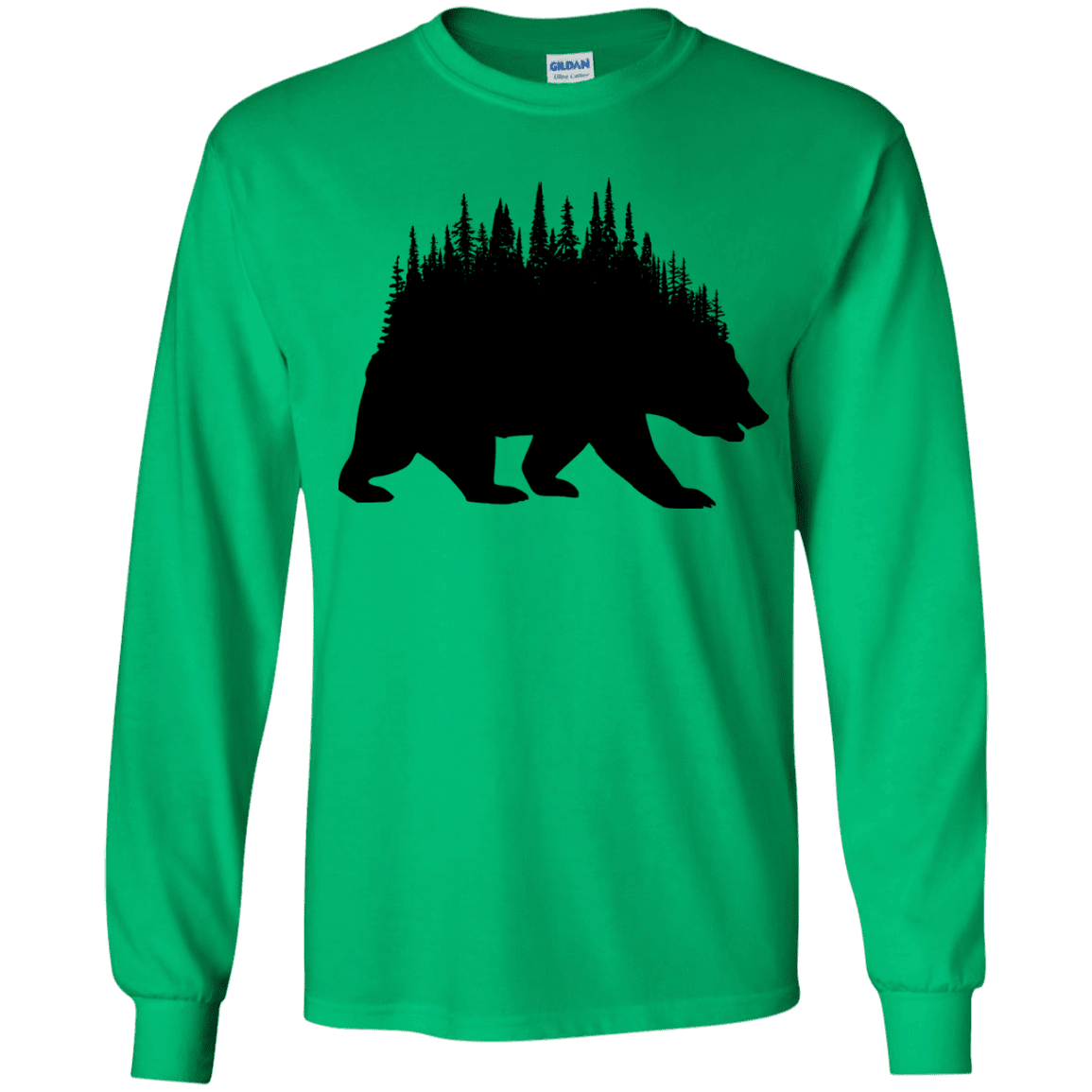 T-Shirts Irish Green / YS Bears Home Youth Long Sleeve T-Shirt