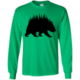 T-Shirts Irish Green / YS Bears Home Youth Long Sleeve T-Shirt