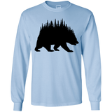 T-Shirts Light Blue / YS Bears Home Youth Long Sleeve T-Shirt