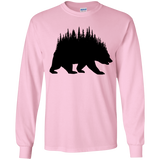 T-Shirts Light Pink / YS Bears Home Youth Long Sleeve T-Shirt