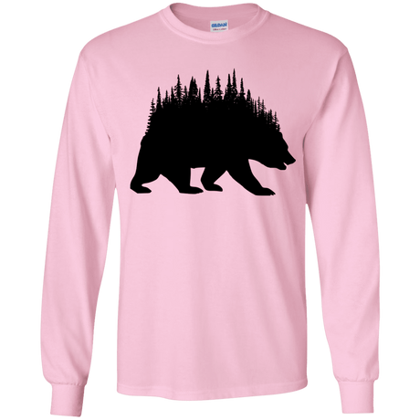 T-Shirts Light Pink / YS Bears Home Youth Long Sleeve T-Shirt