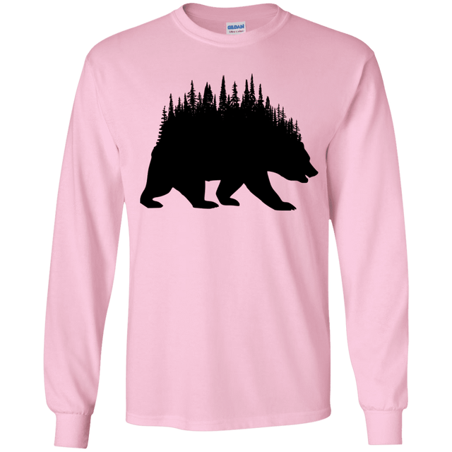 T-Shirts Light Pink / YS Bears Home Youth Long Sleeve T-Shirt